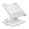Soporte de Sobremesa 7-13 Ajustable Para Portatil / Tablet  Plata