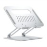 Soporte de Sobremesa XL 10-17 Ajustable para Portatil / Tablet  Plata