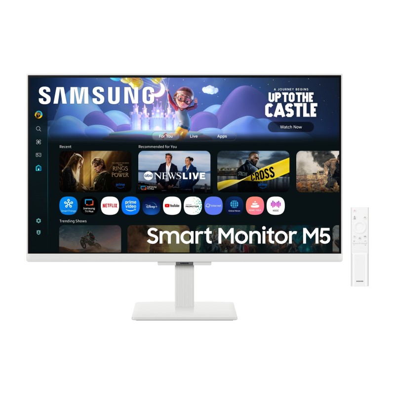 M5 M50F pantalla para PC 68 6 cm (27") 1920 x 1080 Pixeles Full HD LCD Blanco