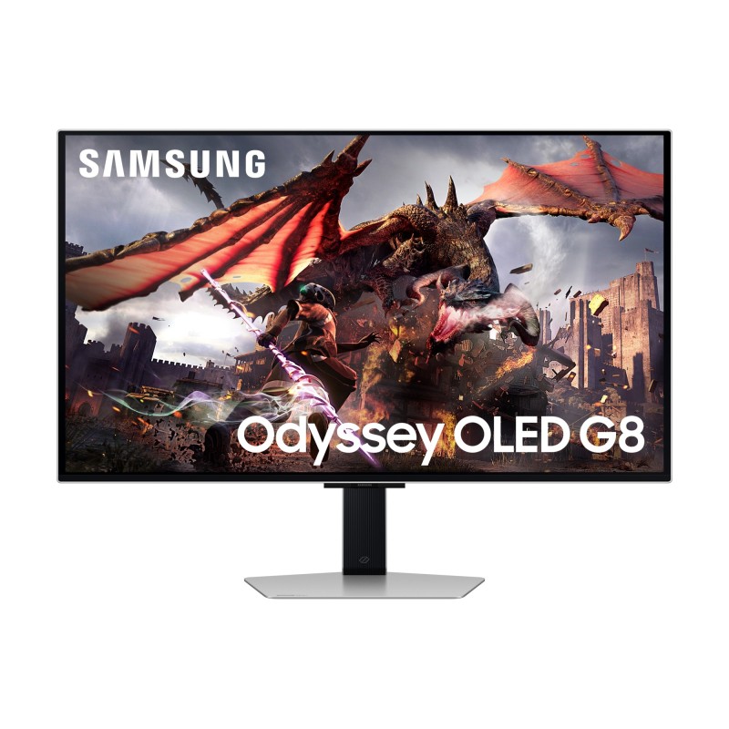 G80SD pantalla para PC 81 3 cm (32") 3840 x 2160 Pixeles 4K Ultra HD OLED Plata