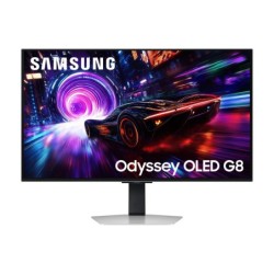 G81SF pantalla para PC 81 3 cm (32") 3840 x 2160 Pixeles 4K Ultra HD OLED Plata