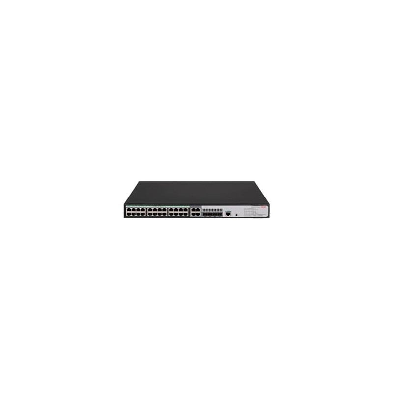 S5120V3-28P-HPWR-LI Gestionado L3 Gigabit Ethernet (10/100/1000) Energía sobre Ethernet (PoE) Negro  Blanco