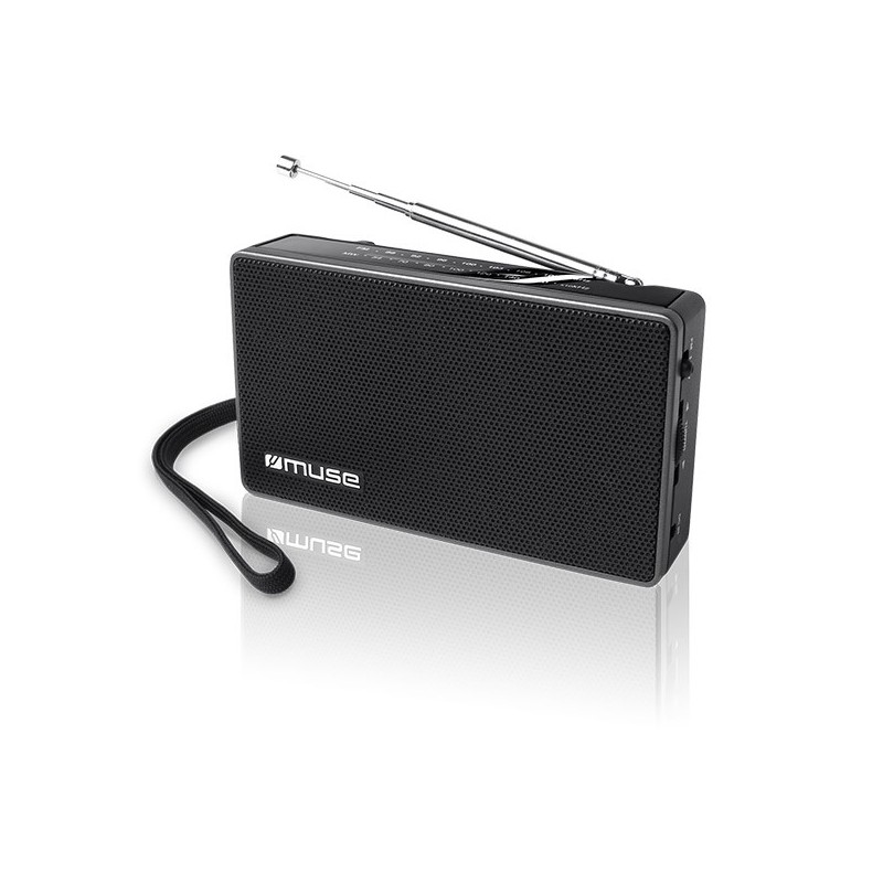 M-030 R Portátil Analógica Negro