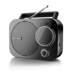 M-050 R radio Personal Analógica Negro