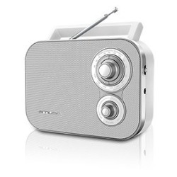 M-051 RW Portátil Analógica Blanco