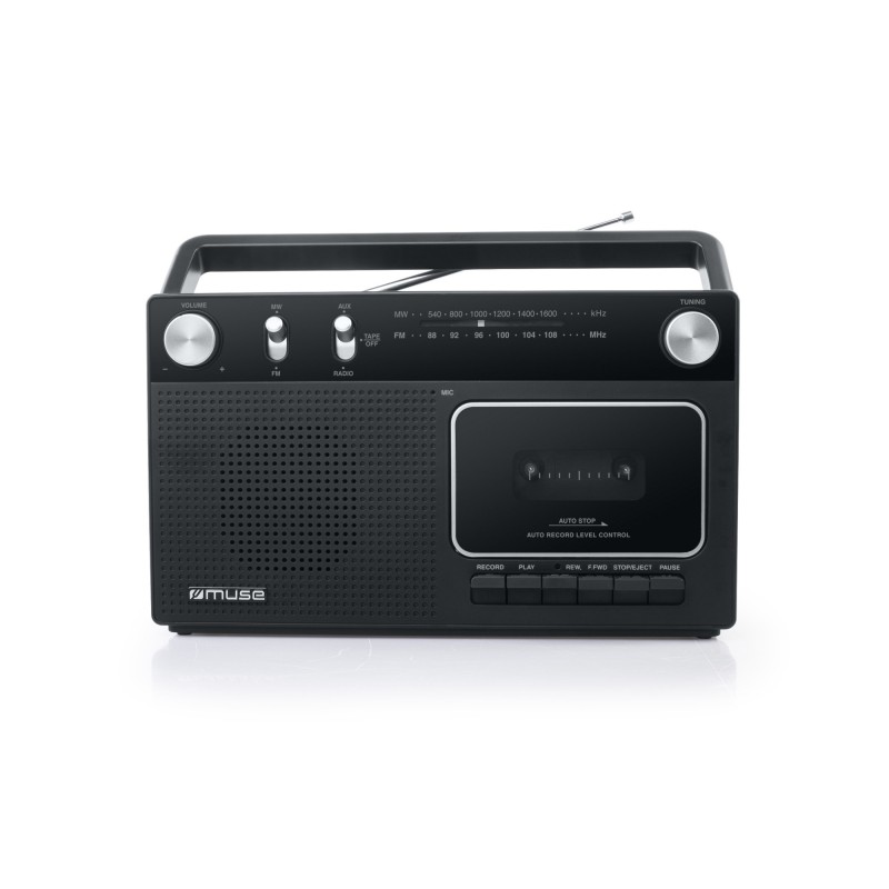 M-152 RC tocadisco Tocadiscos de tracción directa Negro