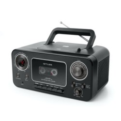 M-182 RDC Analógica FM  MW Negro