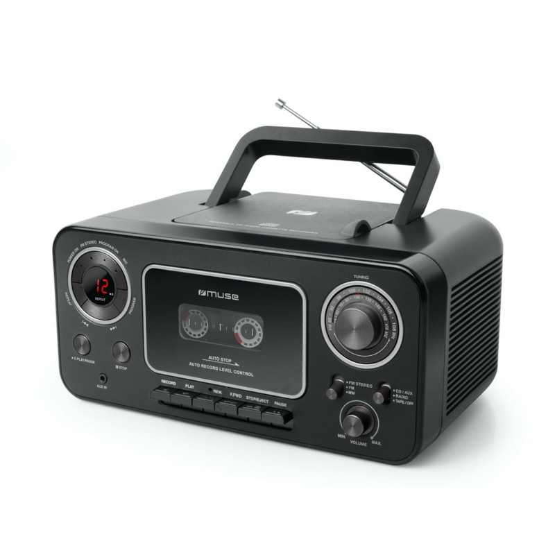 M-182 RDC Analógica FM  MW Negro