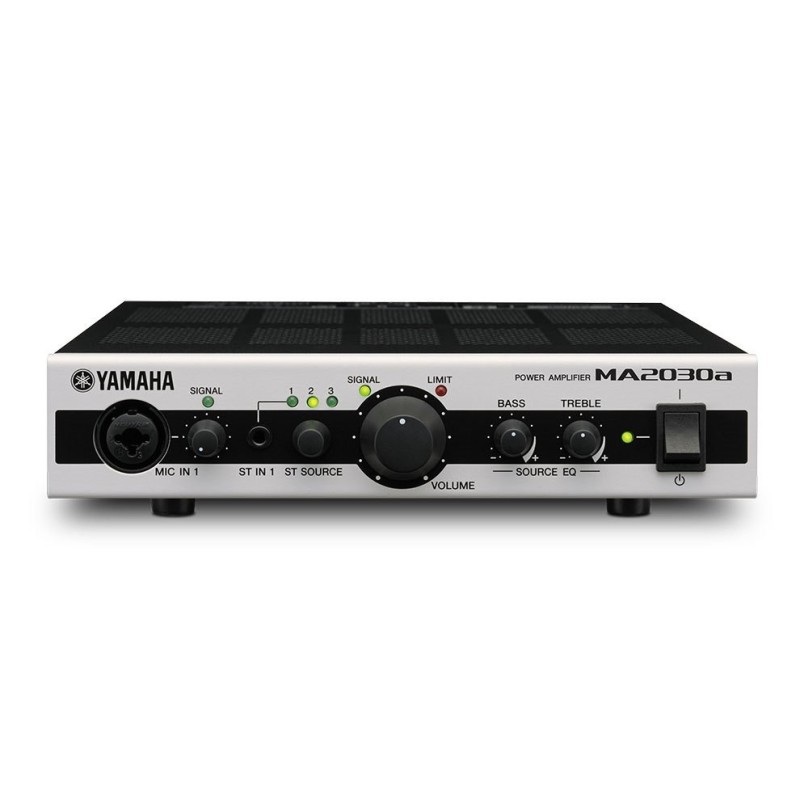 MA2030A amplificador de audio 2.0 canales Sistema de megafonía Negro