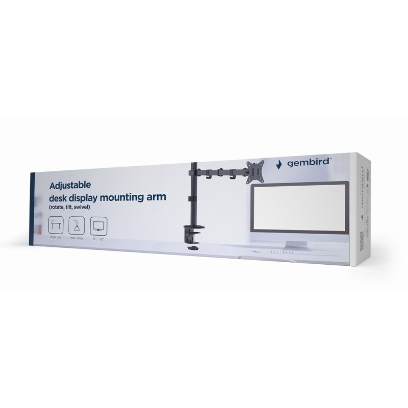 MA-D1-01 soporte para monitor 81 3 cm (32") Escritorio Negro
