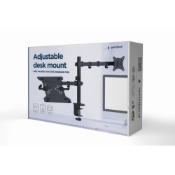 MA-DA-03 soporte para monitor 81 3 cm (32") Escritorio Negro