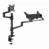 MA-DA-04 soporte para monitor 81 3 cm (32") Escritorio Negro