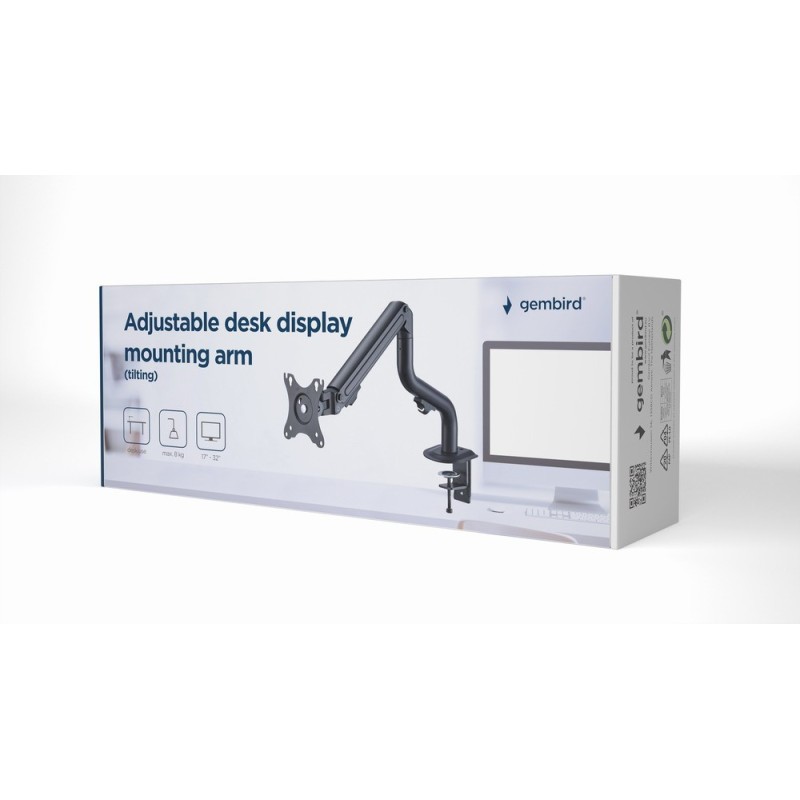 MA-DA1-02 soporte para monitor 81 3 cm (32") Escritorio Negro