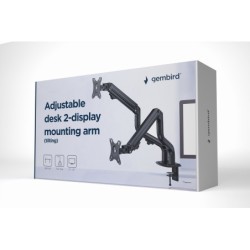 MA-DA2-02 soporte para monitor 81 3 cm (32") Escritorio Negro