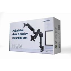 MA-DA2P-01 soporte para monitor 81 3 cm (32") Escritorio Negro