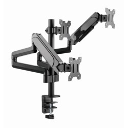 MA-DA3-01 soporte para monitor 68 6 cm (27") Escritorio Negro