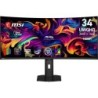 MAG 341CQP QD-OLED X28 pantalla para PC 86 4 cm (34") 3440 x 1440 Pixeles UltraWide Quad HD Negro