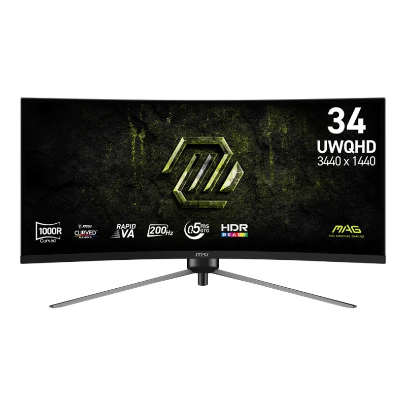 MAG 345CQRF E20 pantalla para PC 86 4 cm (34") 3440 x 1440 Pixeles UltraWide Dual Quad HD Negro