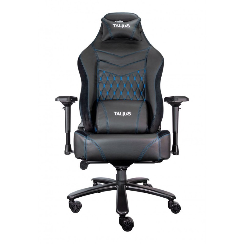MAMUT Silla para videojuegos universal Asiento acolchado Negro  Azul