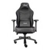 Mamut Silla para videojuegos universal Asiento acolchado Negro  Gris