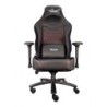 MAMUT Silla para videojuegos universal Asiento acolchado Negro  Rojo