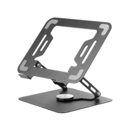MA-RSN  Soporte para Portátiles y Tablets hasta 17"  Ajuste en Altura + Inclinación + Rotación 360º  Stand Estructura Acero  