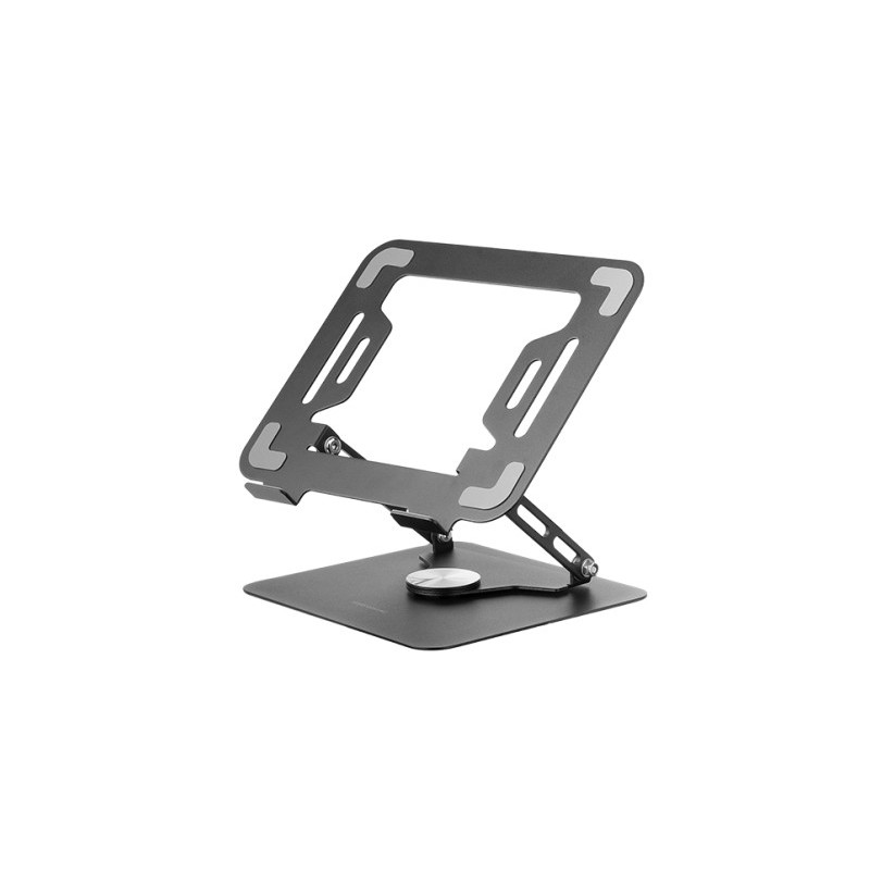 MA-RSN  Soporte para Portátiles y Tablets hasta 17"  Ajuste en Altura + Inclinación + Rotación 360º  Stand Estructura Acero  