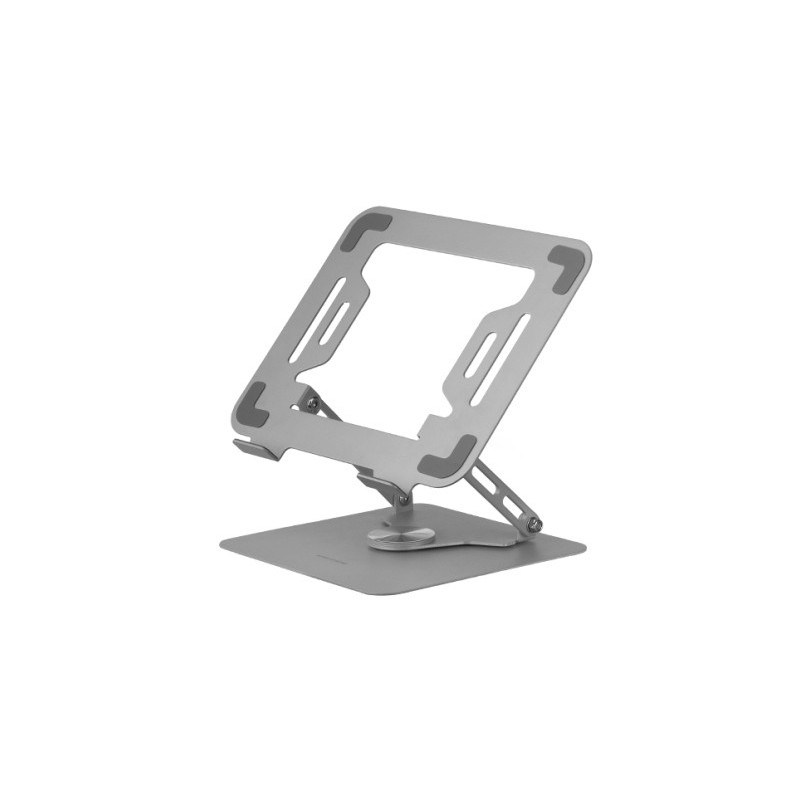 MA-RSN  Soporte para Portátiles y Tablets hasta 17"  Ajuste en Altura + Inclinación + Rotación 360º  Stand Estructura Acero  