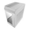 MC-3T  Caja Gaming Custom ATX  Triple Ventana Cristal Templado Continuo  Soporte Refrigeración Líquida Completo  Cámara Dual 