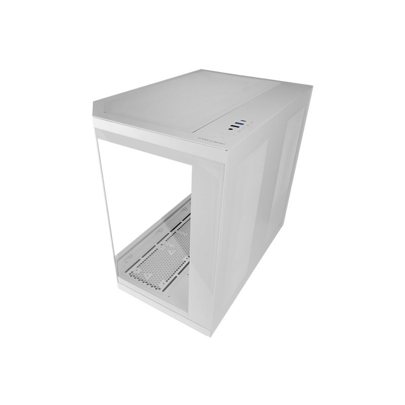 MC-3TCORE  Caja Gaming Custom ATX  Triple Ventana Cristal Templado Extraíble  Cámara Dual  Semitorre Compatible con Placas Ba
