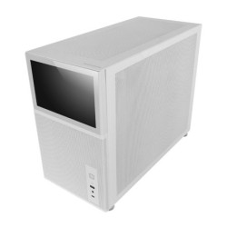 MC-LCD  Caja PC Compacta Micro-ATX  Pantalla LCD IPS 8"  Rejilla Mesh Lateral  Superior y Frontal  Ventana Lateral Cristal Te