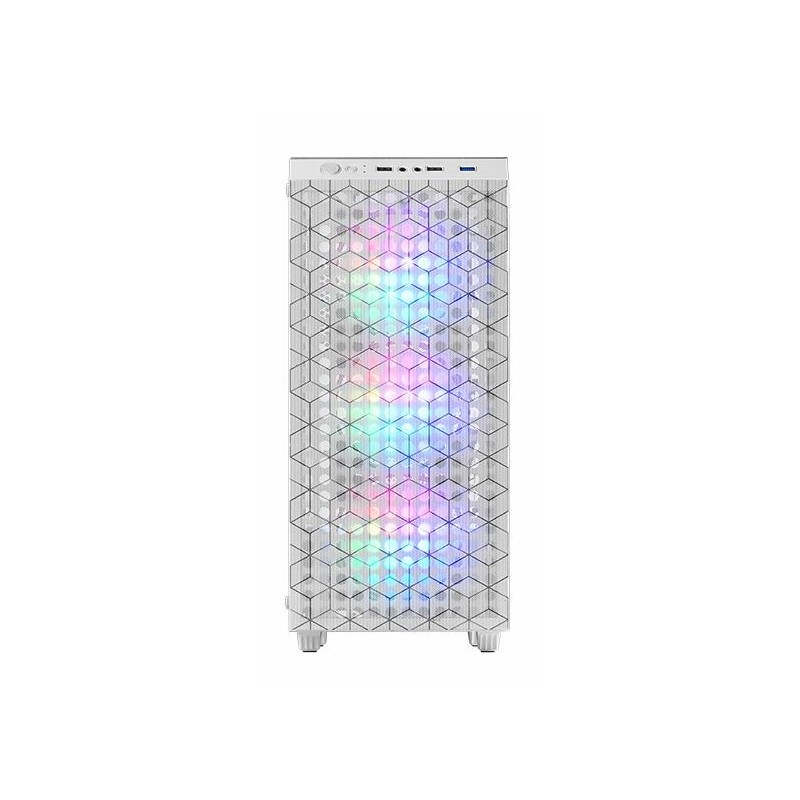 MC-MAG  Caja Gaming ATX  Ventana Lateral Completa Cristal Templado  Doble Rejilla Magnética Antipolvo Frontal + Superior  3x 
