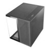 MC-NOVAM  Caja Compacta Custom MicroATX  Doble Ventana Cristal Templado Continuo  Estructura Modular Doble Cámara  Rejilla Fr