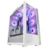 MC-ULTRA  Torre Gaming Custom XXL E-ATX  Doble Tira LED ARGB  Doble Ventana Cristal Templado  Estructura Cámara Dual Vertical
