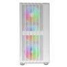 MC-VAULT  Caja Gaming ATX  4x Ventiladores ARGB 120mm  Panel Frontal Mesh con Diseño Vertical  Ventana Lateral Cristal Templa