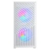 MC- VORTEX  Caja Gaming MicroATX  Frontal Mesh Geométrico  Ventana Lateral Cristal Templado  3x Ventiladores FRGB Rainbow 120