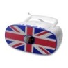 MD-205UK sistema estéreo portátil Analógica FM  MW Azul  Rojo  Blanco
