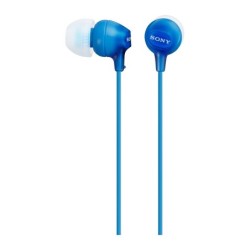 MDR-EX15AP Auriculares Alámbrico Dentro de oído Llamadas/Música Azul