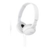 MDR-ZX110AP Auriculares Alámbrico Diadema Llamadas/Música Blanco