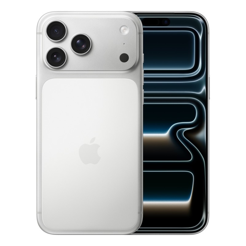 iPhone 17 Pro Max 17 5 cm (6.9") SIM doble iOS 26 5G USB Tipo C 2 TB Plata