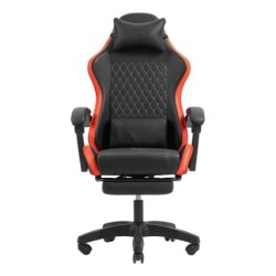 MGC-X Silla para videojuegos de PC Asiento acolchado Negro  Rojo