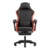 MGC-X Silla para videojuegos de PC Asiento acolchado Negro  Rojo