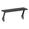 MGDS  Soporte Elevador Monitor  Eleva el Monitor 17cm  Soporte de Mesa Ergonómico en Acero  Tablero Fibra Carbono 60x20cm  So