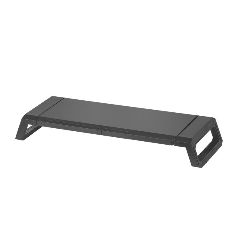 MGS-PRO  Soporte Ergonómico para Monitor  Soporte Profesional para Smartphone y Tablet  Ajustable 3 Tamaños  Cajón Multifunci