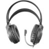 MH124  Auriculares Gaming FRGB Rainbow  Diseño Ergonómico  Micrófono Flexible  Control de Volumen  Cascos Gaming  Windows  Li