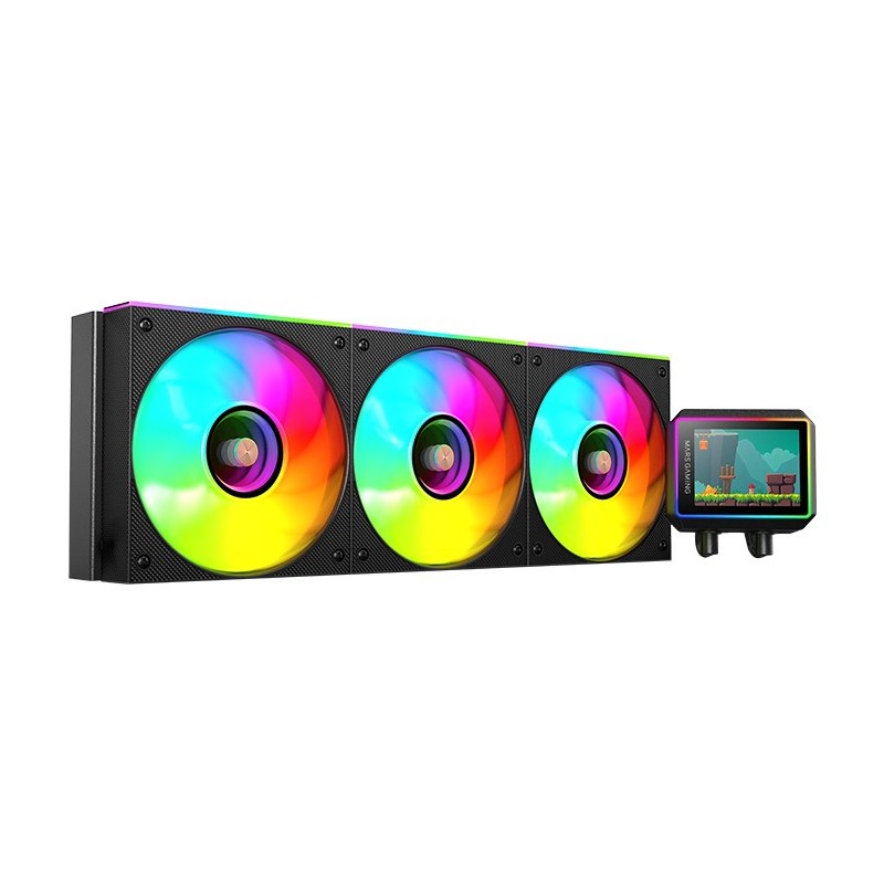 ML-VISIONII360 Procesador Sistema de refrigeración líquida todo en uno 12 cm Negro 1 pieza(s)