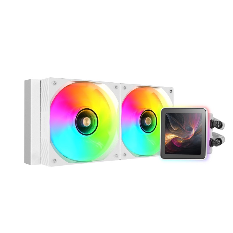 ML-VISIONPRO240W Procesador Sistema de refrigeración líquida todo en uno 12 cm Blanco 1 pieza(s)