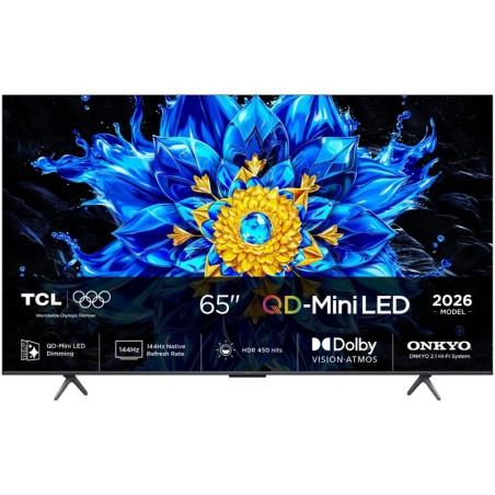P8L 65P8L Televisor 165 1 cm (65") 4K Ultra HD Smart TV Wifi Negro 450 cd / m
