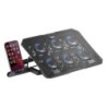 MNBC23  Base Refrigeradora y Stand 16”  6 Ventiladores Controlables con LED Azul  Stand 6 Posiciones  Soporte Smartphone  2 U