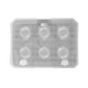 MNBC23  Base Refrigeradora y Stand 16”  6 Ventiladores Controlables con LED Azul  Stand 6 Posiciones  Soporte Smartphone  2 U